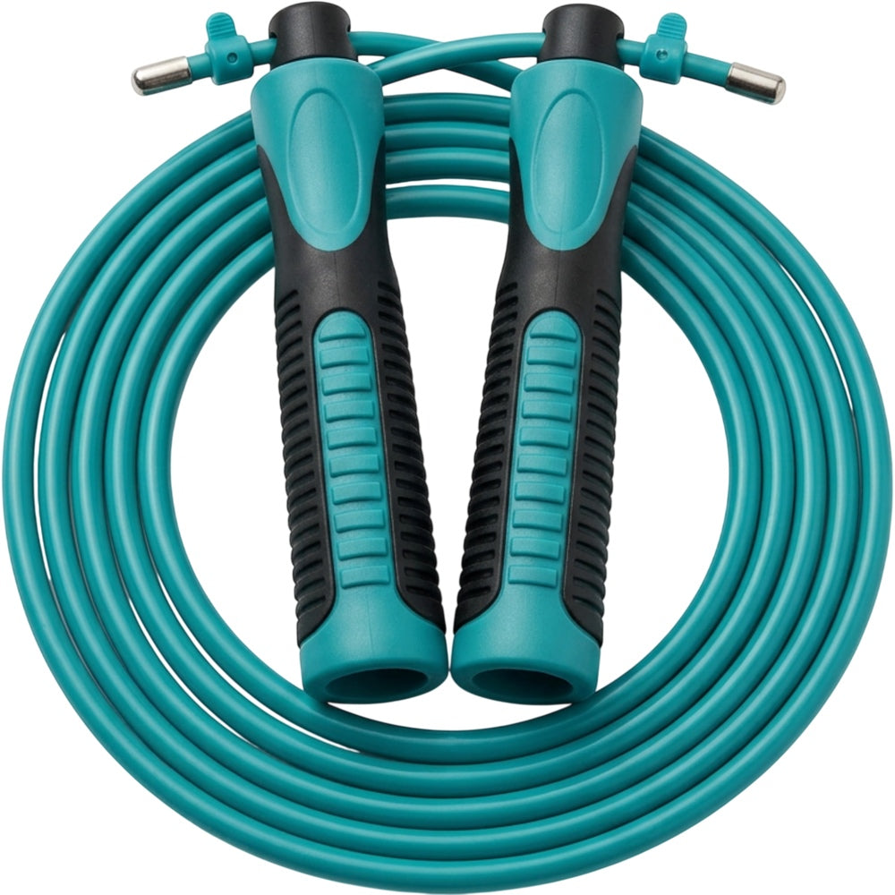 Ridges Adjustable Fitness Jump Rope Teal 3 m