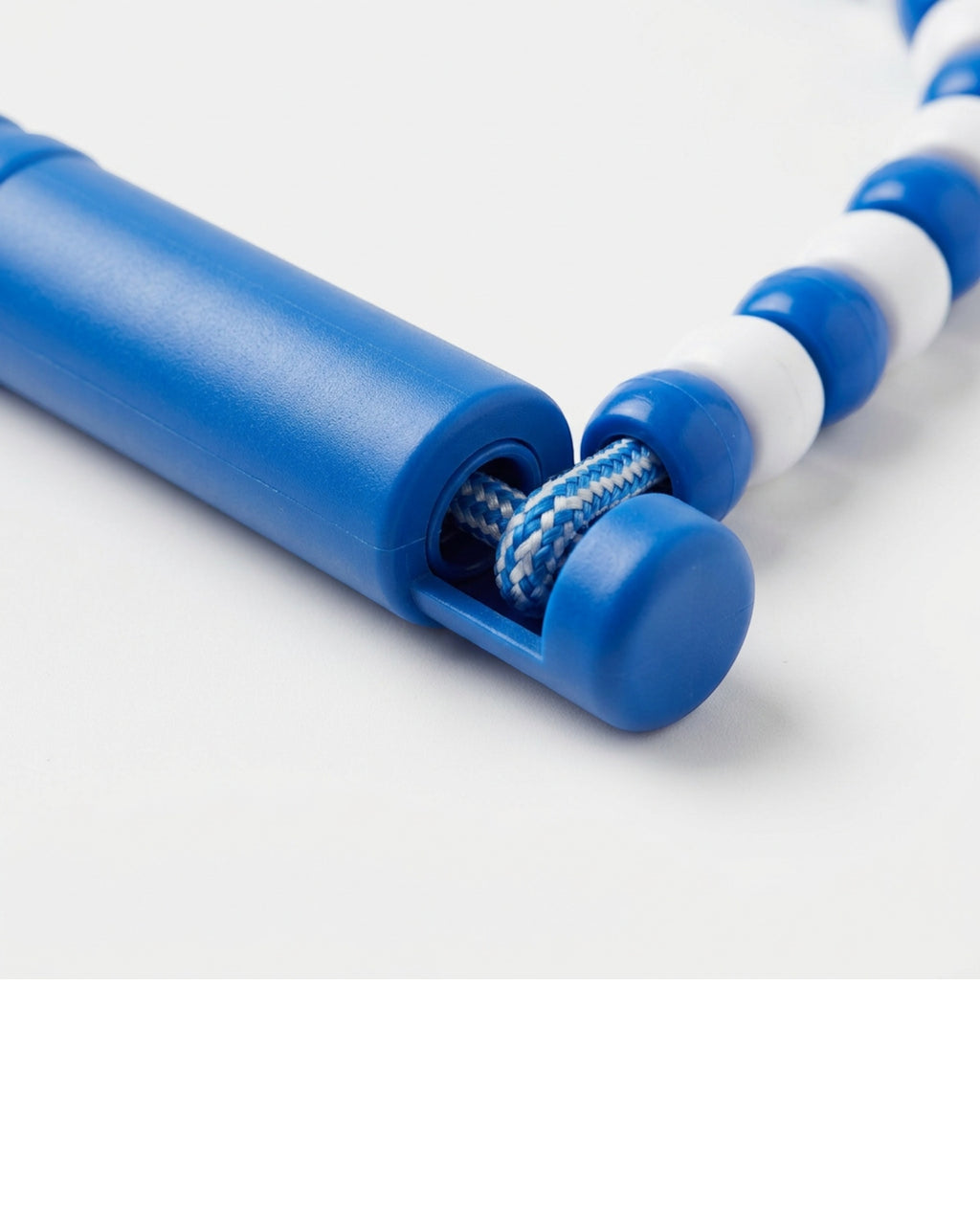Ridges Beaded Jump Rope Blue White 2.7 m