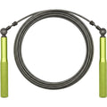 Ridges Bearing Speed Jump Rope 3 m Steel Cable Graphite and Lime - Product view