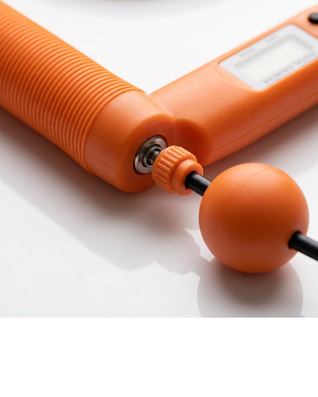 Ridges Cordless Jump Rope Set Orange Counter Handles