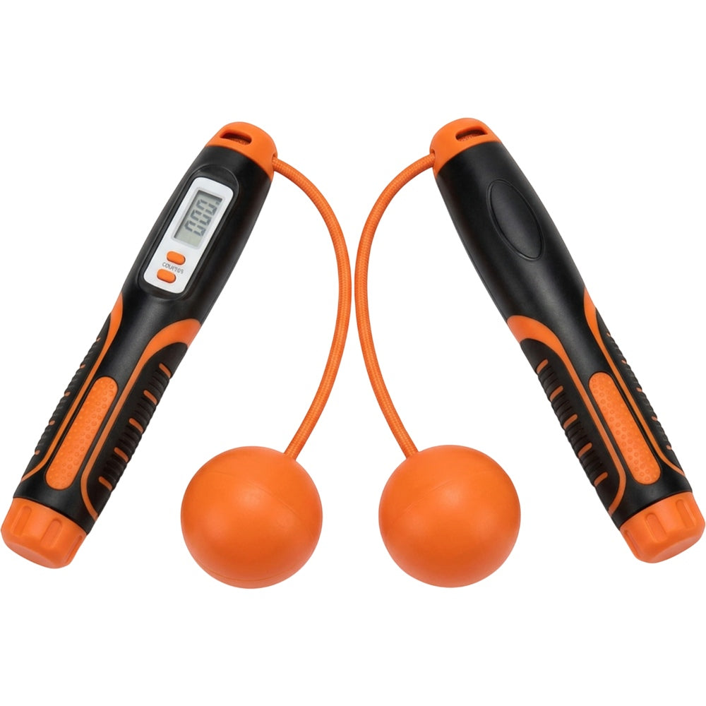 Ridges Cordless Jump Rope Set Orange Counter Handles