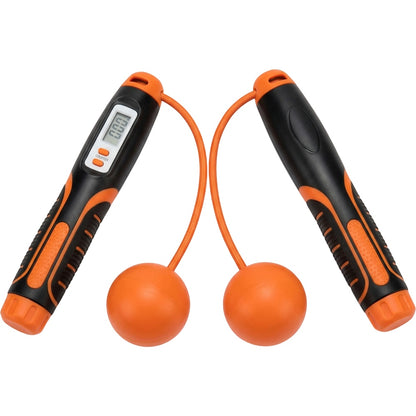 Ridges Cordless Jump Rope Set Orange Counter Handles