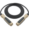 Ridges Weighted Training Jump Rope 2.8 m Braided Cord Charcoal and Sand - Product view